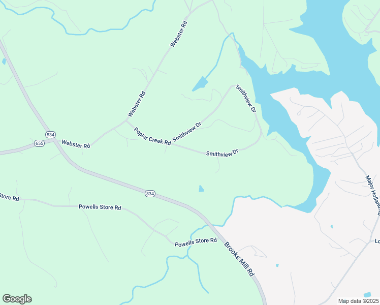 map of restaurants, bars, coffee shops, grocery stores, and more near 338 Poplar Creek Road in Glade Hill