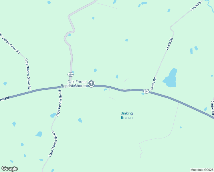 map of restaurants, bars, coffee shops, grocery stores, and more near 11628 Glasgow Road in Smiths Grove