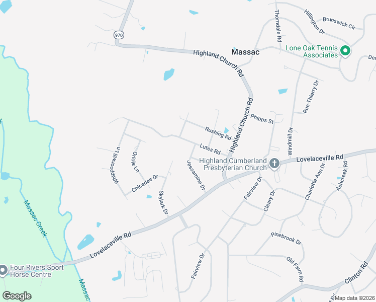 map of restaurants, bars, coffee shops, grocery stores, and more near 201 Jessamine Drive in Paducah