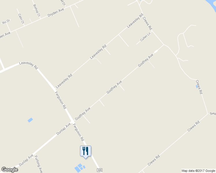 map of restaurants, bars, coffee shops, grocery stores, and more near 3105 Godfrey Avenue in Gilroy