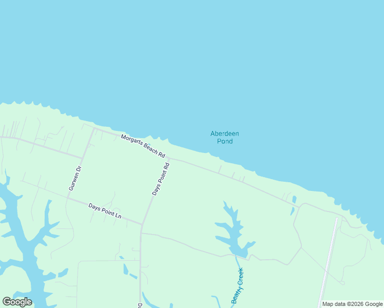 map of restaurants, bars, coffee shops, grocery stores, and more near 18545 Farm Road in Smithfield