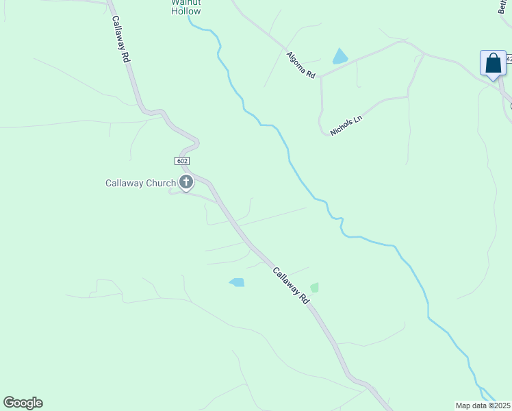 map of restaurants, bars, coffee shops, grocery stores, and more near 10380 Callaway Road in Callaway