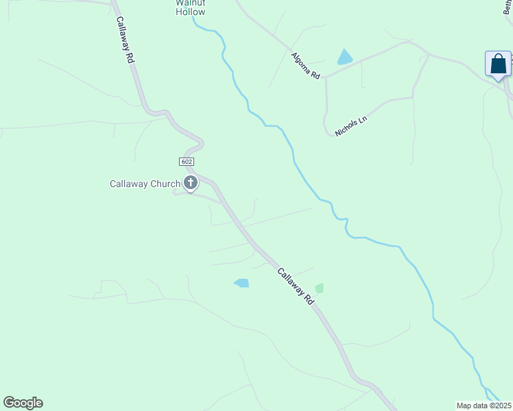 map of restaurants, bars, coffee shops, grocery stores, and more near 10380 Callaway Road in Callaway