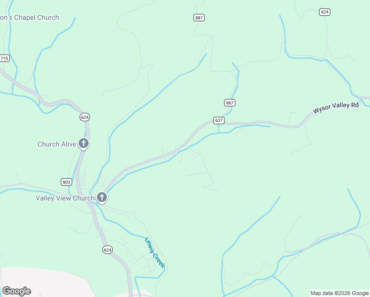 map of restaurants, bars, coffee shops, grocery stores, and more near 2-98 Aspen Court in Honaker