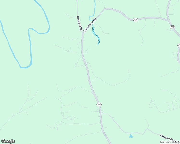 map of restaurants, bars, coffee shops, grocery stores, and more near 68-70 State Route 705 in Franklin