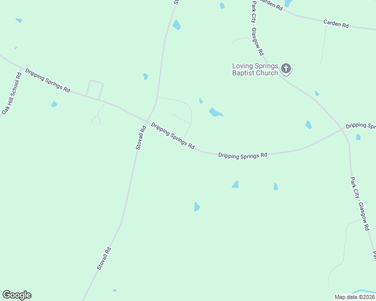 map of restaurants, bars, coffee shops, grocery stores, and more near 3977-4699 Dripping Springs Road in Glasgow