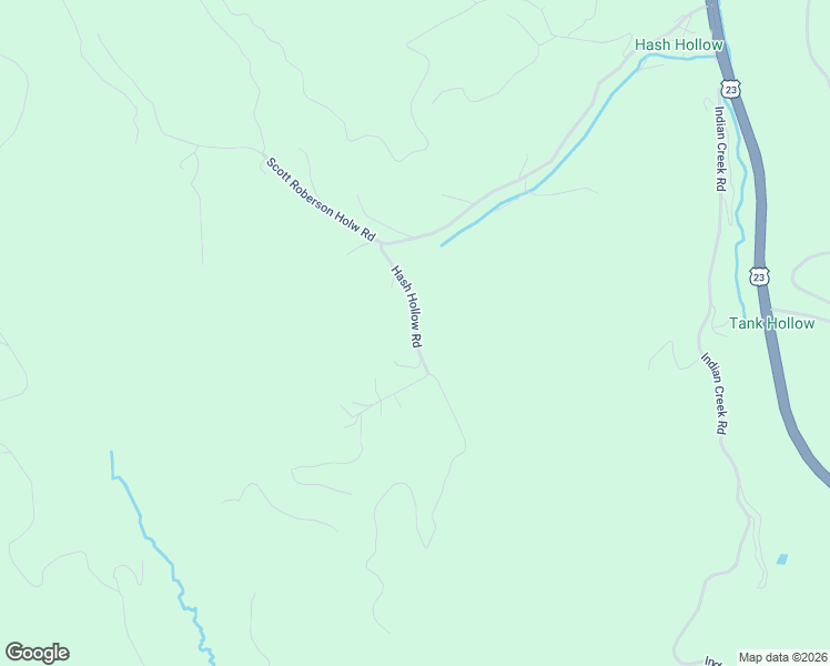 map of restaurants, bars, coffee shops, grocery stores, and more near State Route 726 in Wise County