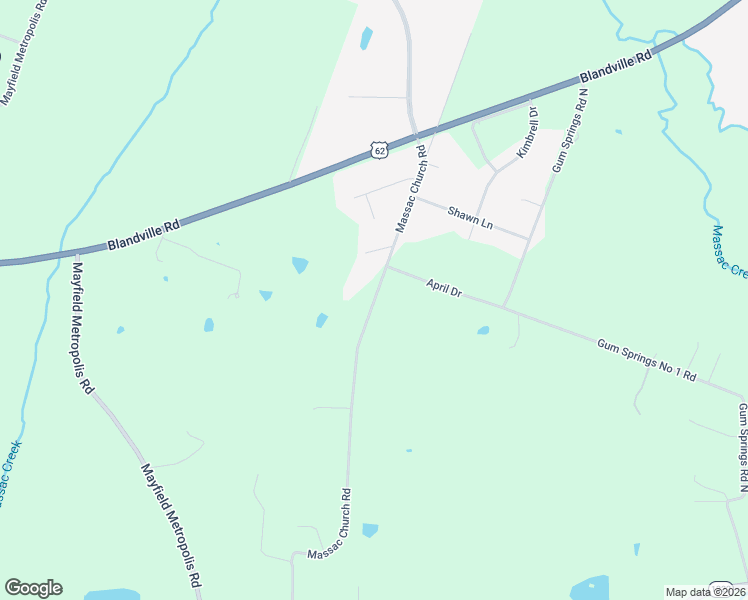 map of restaurants, bars, coffee shops, grocery stores, and more near 646 Massac Church Road in Paducah