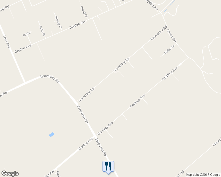 map of restaurants, bars, coffee shops, grocery stores, and more near 2930 Leavesley Road in Gilroy