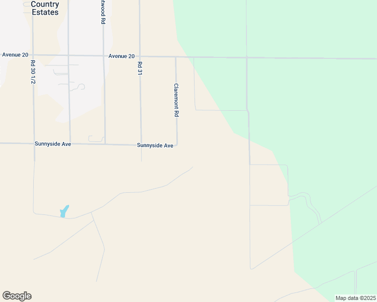 map of restaurants, bars, coffee shops, grocery stores, and more near 19581 Claremont Road in Madera