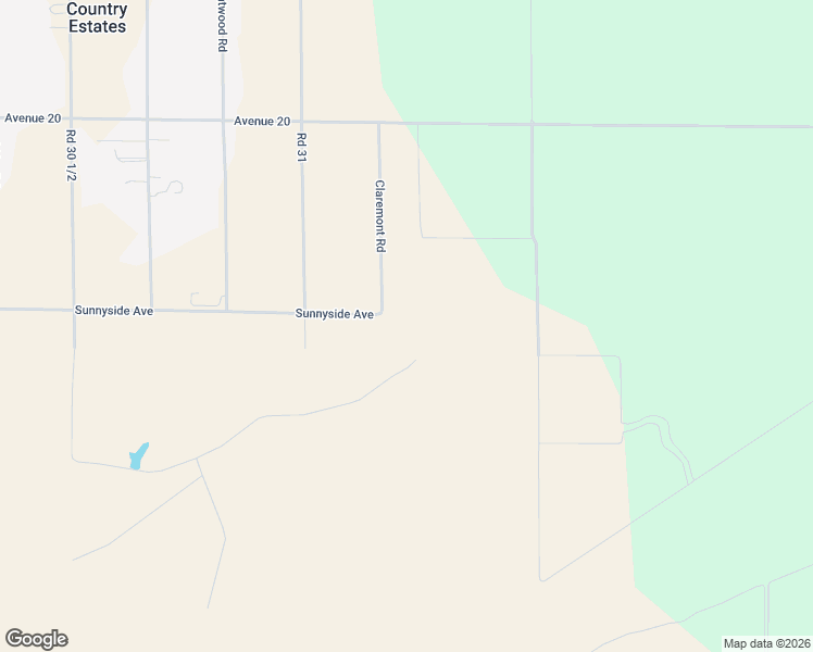 map of restaurants, bars, coffee shops, grocery stores, and more near 19581 Claremont Road in Madera