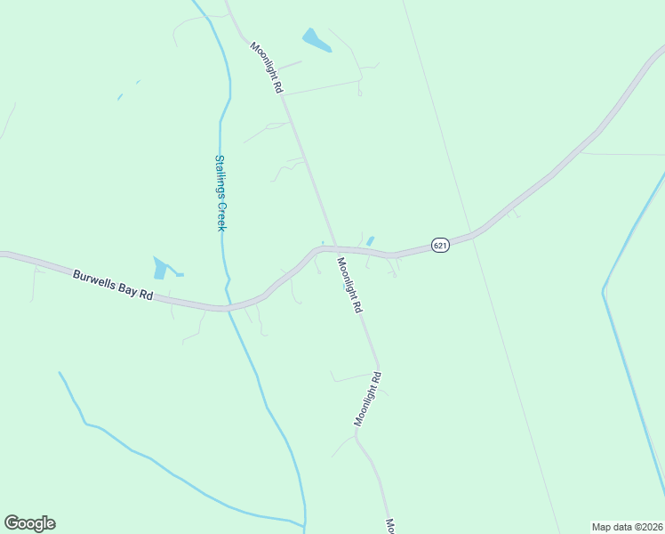 map of restaurants, bars, coffee shops, grocery stores, and more near 8028 Moonlight Road in Smithfield