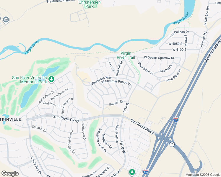 map of restaurants, bars, coffee shops, grocery stores, and more near 4358 S Laurel Green Dr in St George