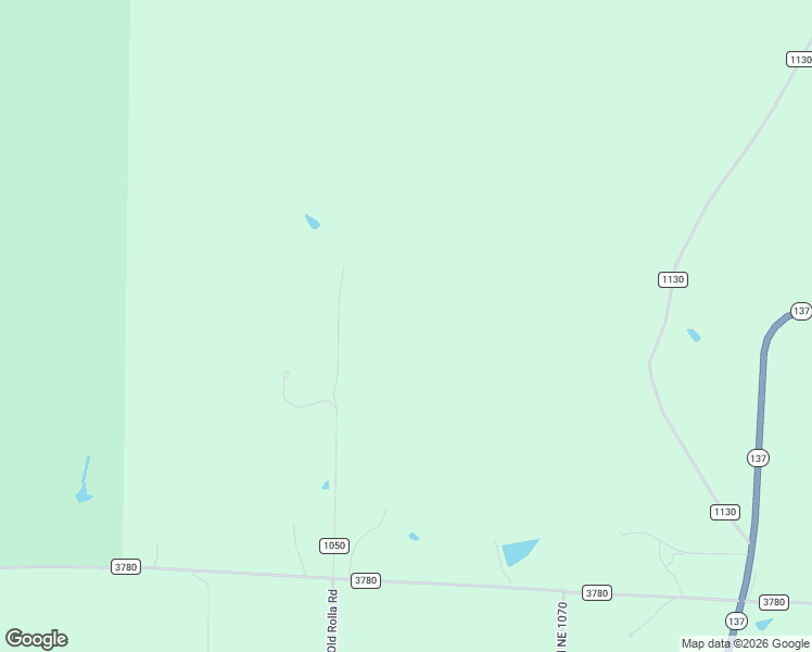 map of restaurants, bars, coffee shops, grocery stores, and more near 599 County Road 1050 in Willow Springs