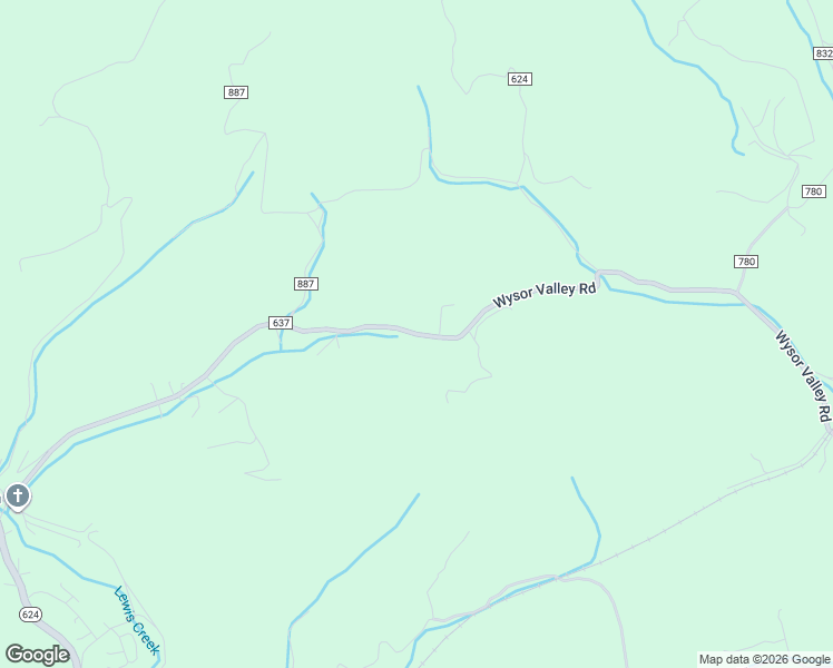 map of restaurants, bars, coffee shops, grocery stores, and more near Wysor Valley Road in Russell County