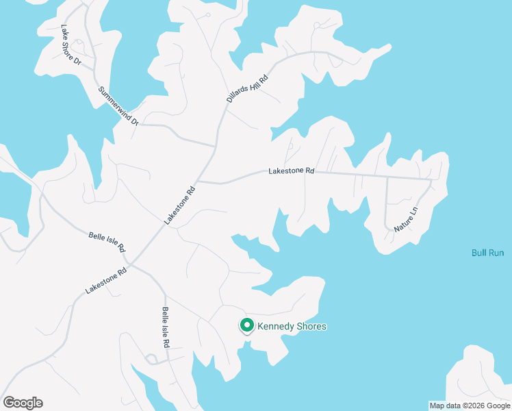 map of restaurants, bars, coffee shops, grocery stores, and more near 3142 Lakestone Road in Union Hall