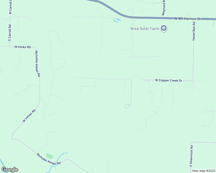 map of restaurants, bars, coffee shops, grocery stores, and more near 1726-1770 Copper Creek Dr in Nixa