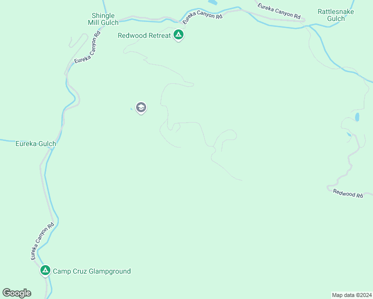 map of restaurants, bars, coffee shops, grocery stores, and more near 1560 Tindall Ranch Road in Mount MADONNA