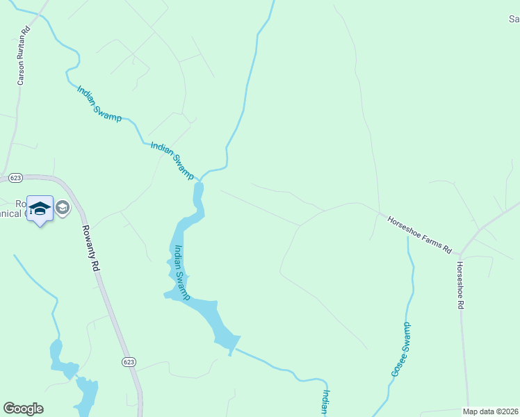 map of restaurants, bars, coffee shops, grocery stores, and more near Moody Fox Lane in Prince George County