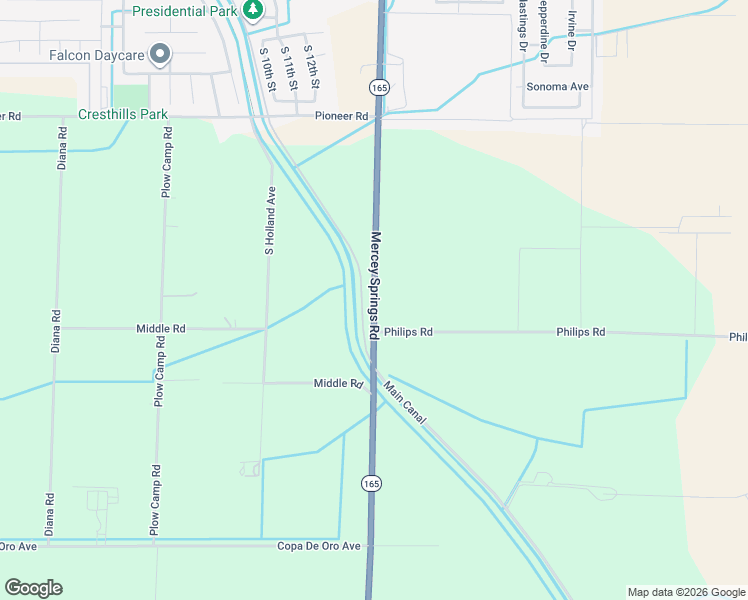 map of restaurants, bars, coffee shops, grocery stores, and more near 17383 Mercey Springs Road in Los Banos