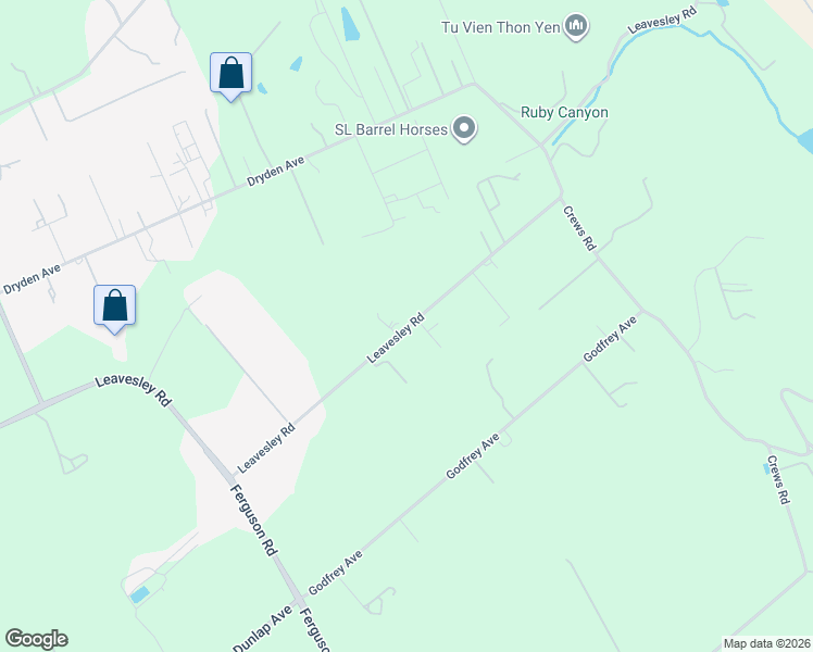 map of restaurants, bars, coffee shops, grocery stores, and more near 3115 Leavesley Road in Gilroy