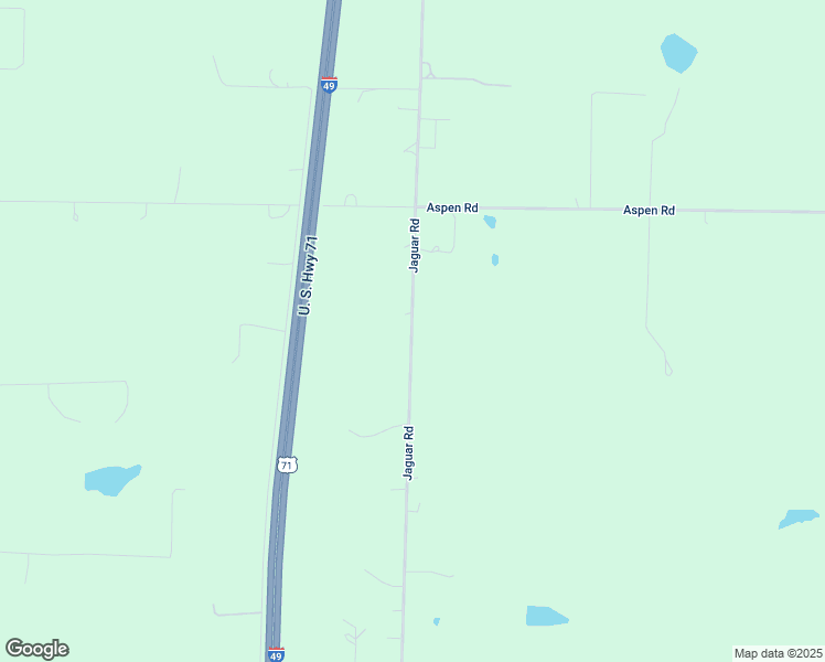 map of restaurants, bars, coffee shops, grocery stores, and more near 2079-2117 Jaguar Rd in Joplin