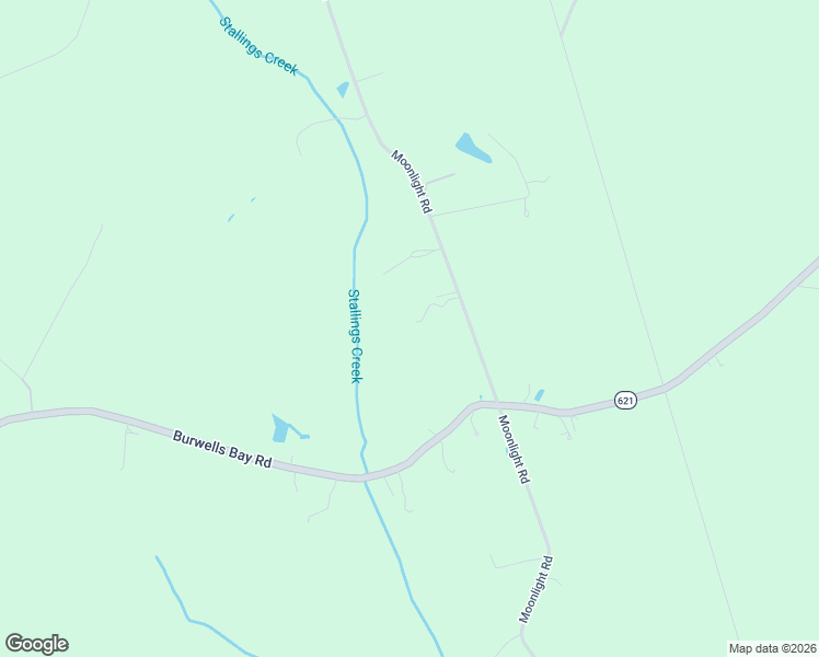 map of restaurants, bars, coffee shops, grocery stores, and more near 7430 Moonlight Road in Smithfield