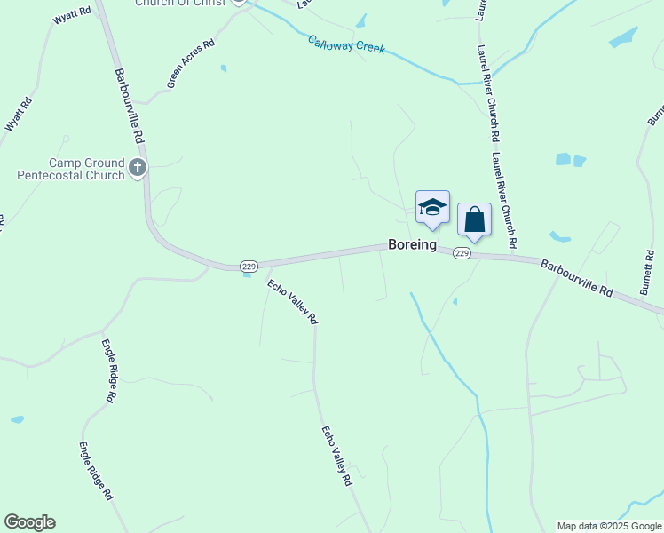 map of restaurants, bars, coffee shops, grocery stores, and more near 6569 Barbourville Road in London