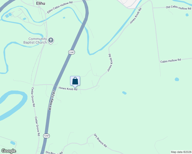 map of restaurants, bars, coffee shops, grocery stores, and more near 660 Jones Knob Road in Somerset