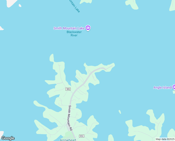 map of restaurants, bars, coffee shops, grocery stores, and more near 6385 Smith Mountain Road in Penhook