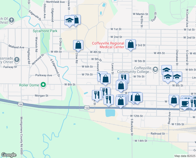 Lewark Street, Coffeyville KS Walk Score