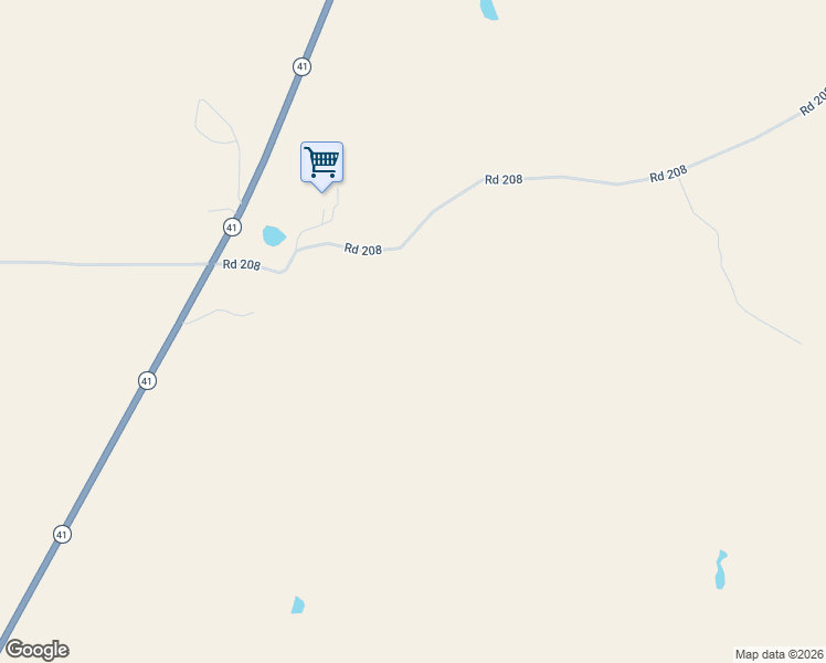 map of restaurants, bars, coffee shops, grocery stores, and more near California 41 in Coarsegold