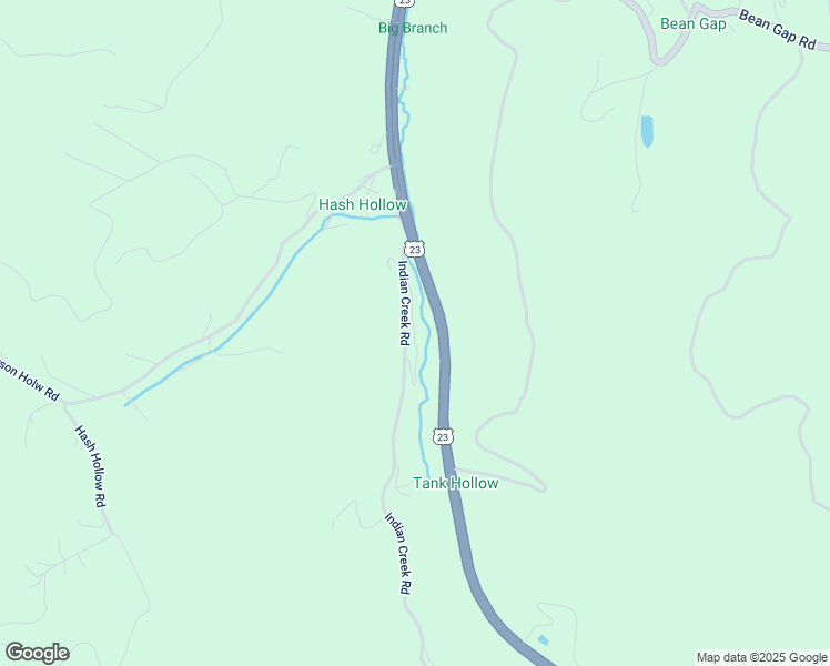 map of restaurants, bars, coffee shops, grocery stores, and more near Wyoming Road in Wise County