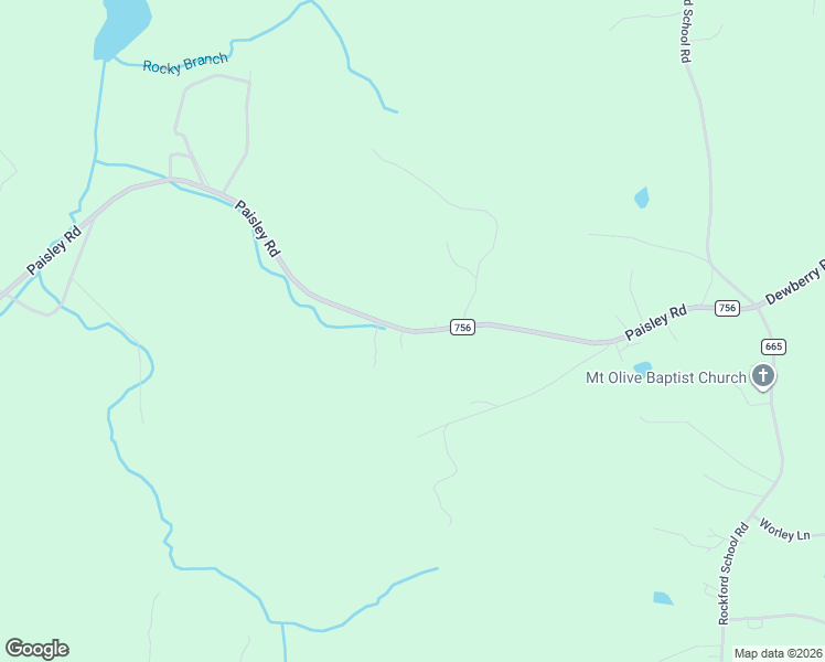 map of restaurants, bars, coffee shops, grocery stores, and more near County Road 756 in Gretna