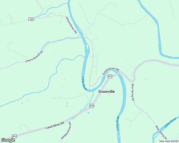 map of restaurants, bars, coffee shops, grocery stores, and more near 5395 Graysontown Road in Radford