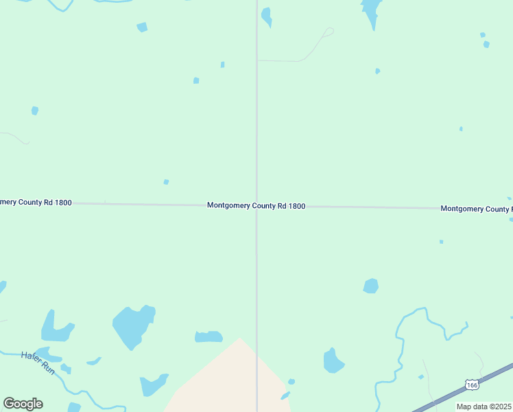 map of restaurants, bars, coffee shops, grocery stores, and more near County Road 1800 in Caney