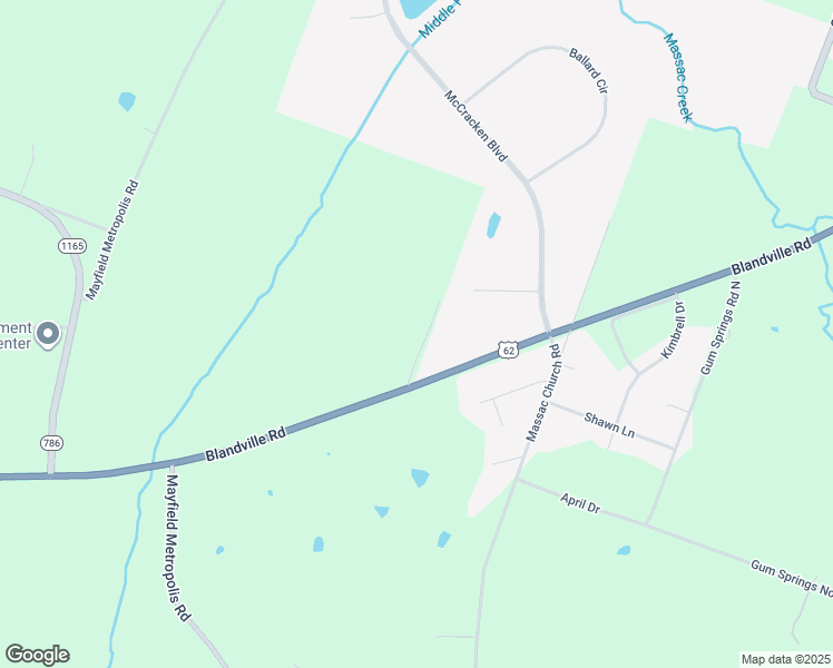 map of restaurants, bars, coffee shops, grocery stores, and more near 7211-7299 Blandville Road in Paducah