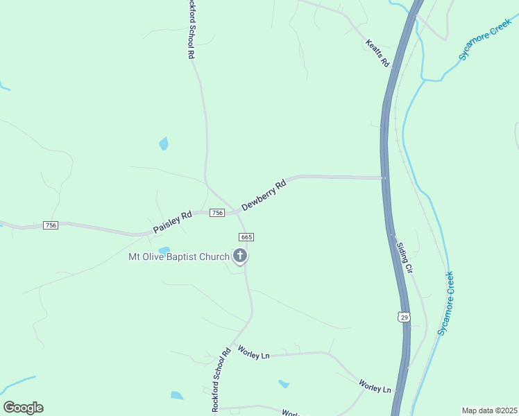 map of restaurants, bars, coffee shops, grocery stores, and more near 597 Dewberry Road in Gretna