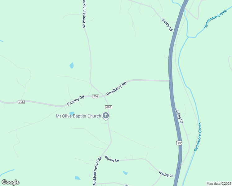 map of restaurants, bars, coffee shops, grocery stores, and more near 597 Dewberry Road in Gretna