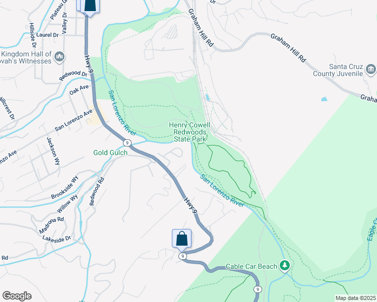 map of restaurants, bars, coffee shops, grocery stores, and more near 121 Beth Drive in Felton