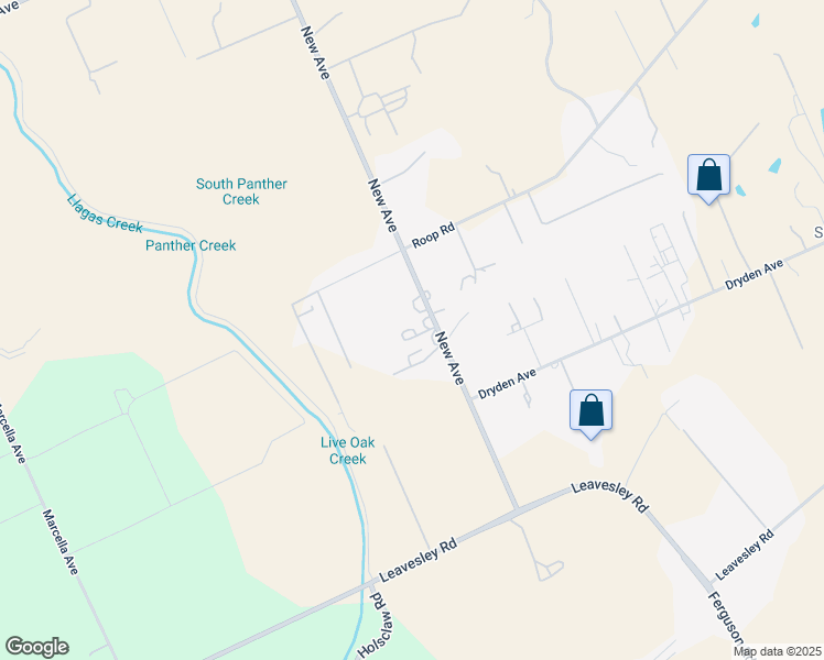 map of restaurants, bars, coffee shops, grocery stores, and more near 8750 New Avenue in Gilroy