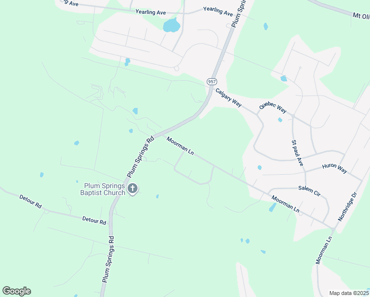 map of restaurants, bars, coffee shops, grocery stores, and more near 2001 Moorman Lane in Bowling Green