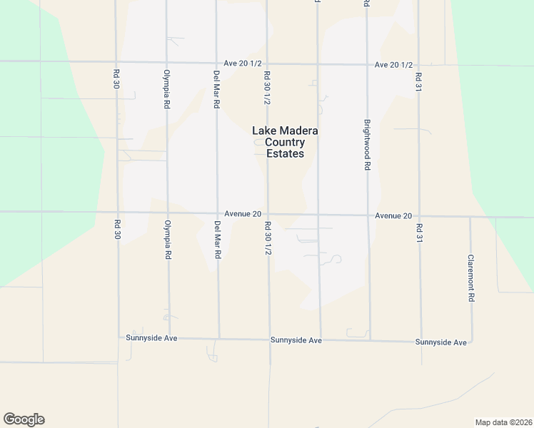map of restaurants, bars, coffee shops, grocery stores, and more near 30550 Avenue 20 in Madera