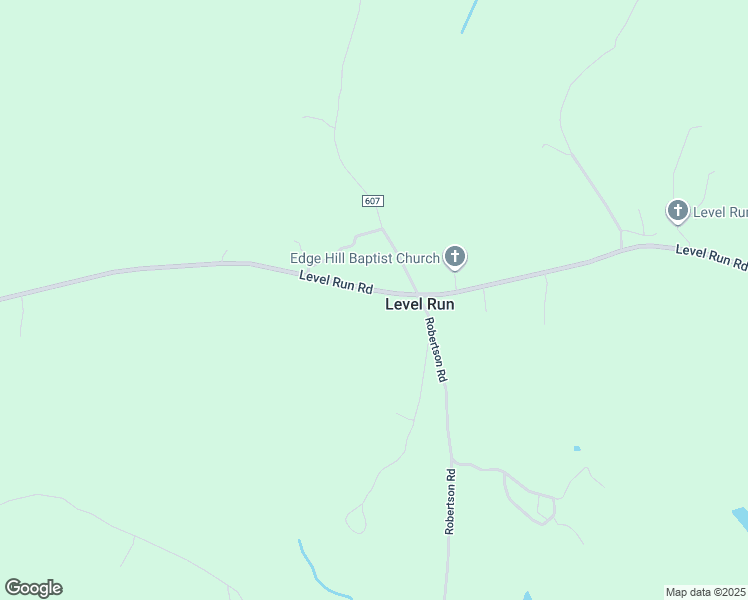 map of restaurants, bars, coffee shops, grocery stores, and more near 4124 Level Run Road in Hurt
