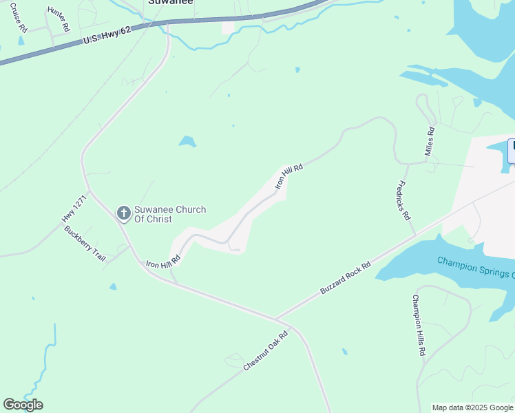 map of restaurants, bars, coffee shops, grocery stores, and more near 139 Iron Hill Road in Kuttawa