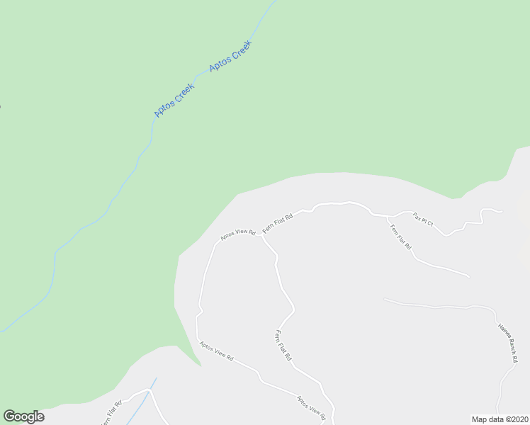 map of restaurants, bars, coffee shops, grocery stores, and more near 6121 Fern Flat Road in Aptos