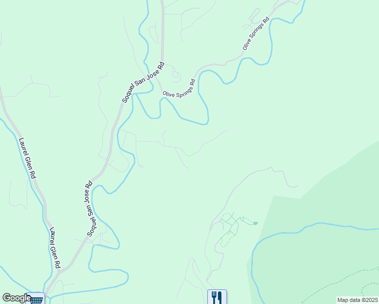 map of restaurants, bars, coffee shops, grocery stores, and more near 4760 Soquel Creek Road in Soquel
