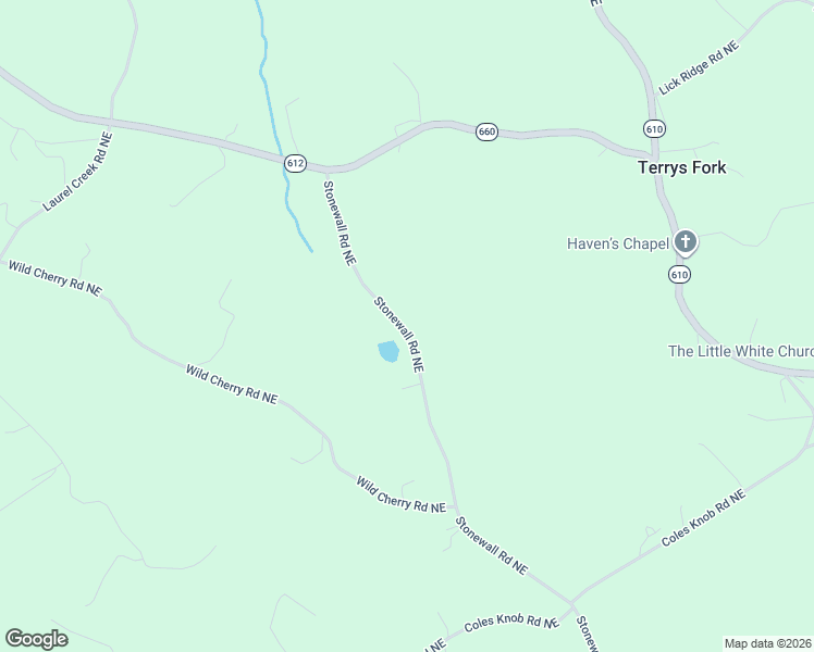 map of restaurants, bars, coffee shops, grocery stores, and more near 3117 Stonewall Road Northeast in Pilot