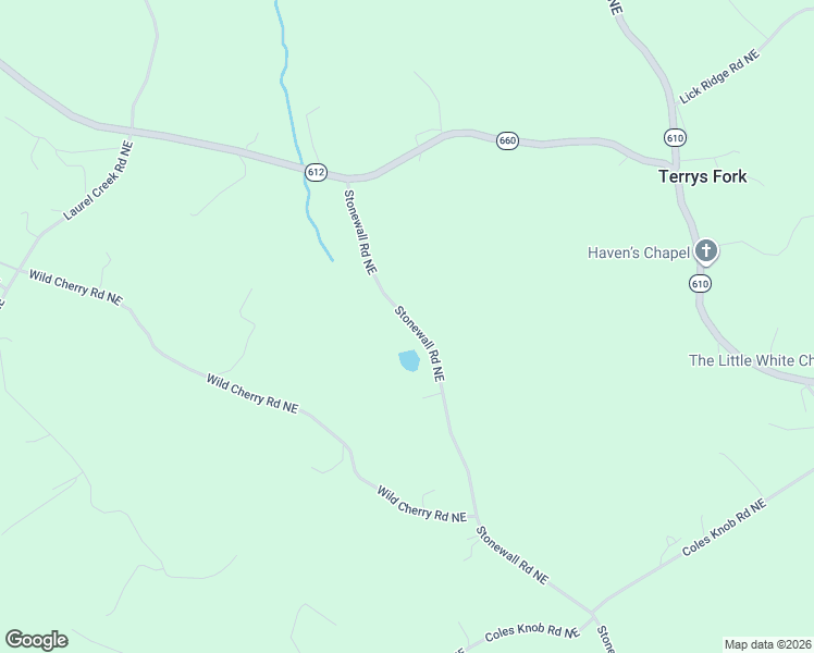 map of restaurants, bars, coffee shops, grocery stores, and more near 3117 Stonewall Road Northeast in Pilot