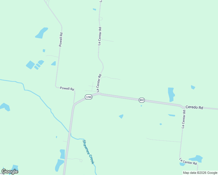 map of restaurants, bars, coffee shops, grocery stores, and more near 5127 La Center Road in Barlow